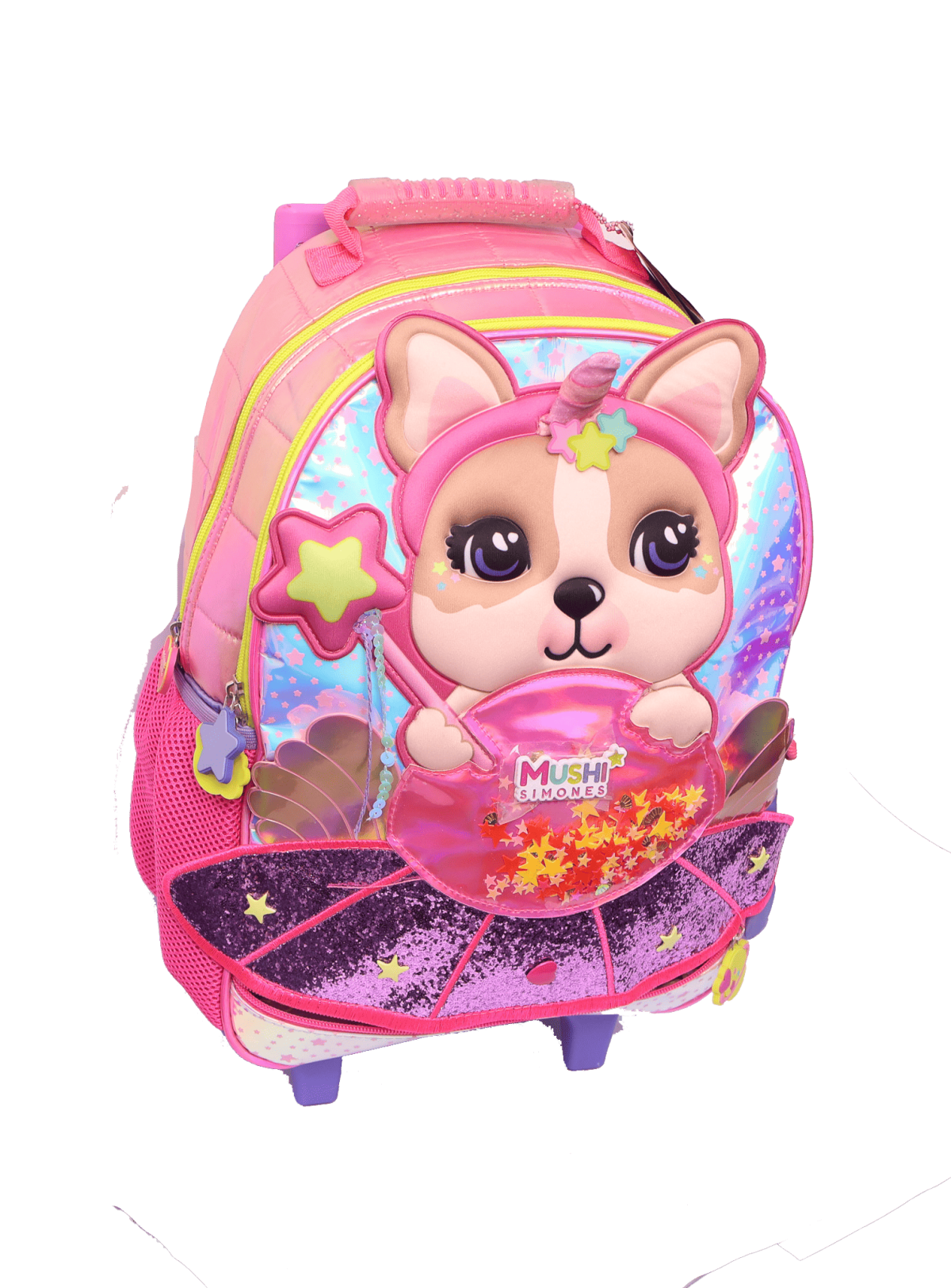 MOCHILA CRESKO 16" CON CARRO SIMONES STARS /SI928