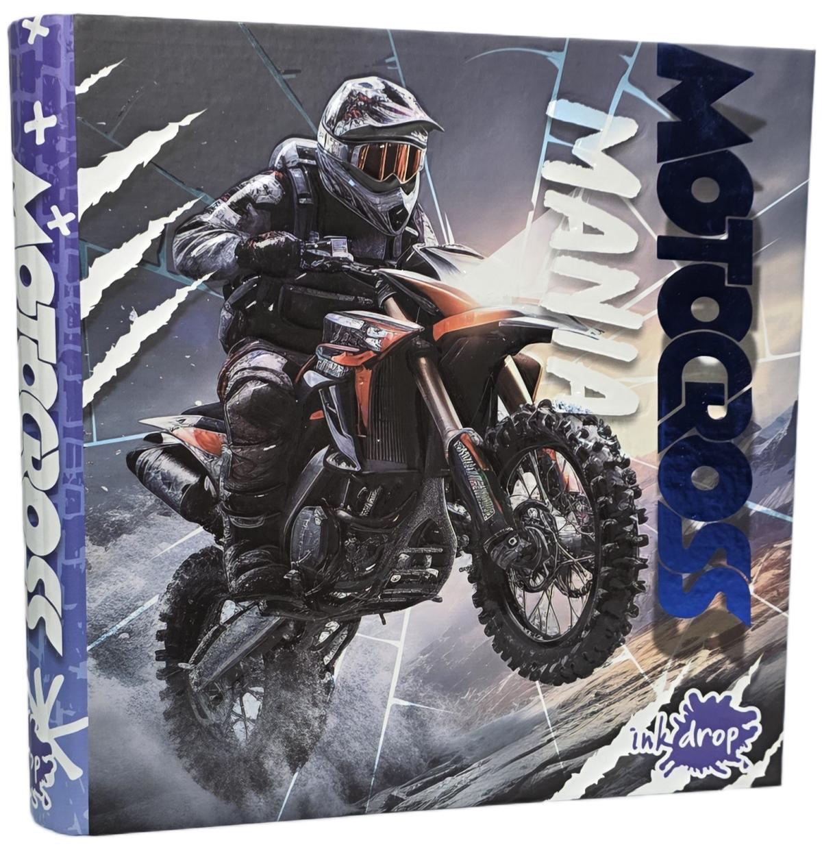 CARPETA INKDROP 3X40 CON 3 ANILLOS - MOTOCROSS MANIA