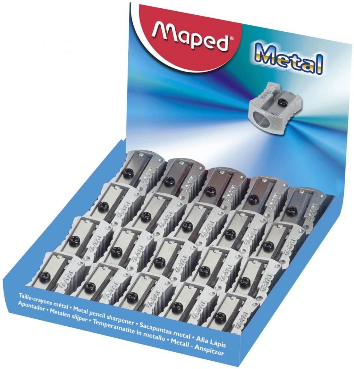 PACK SACAPUNTA METAL MAPED ECO CLASSIC 1 FILO X20 UNI