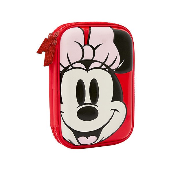 CARTUCHERA DOBLE EVA MOOVING MINNIE MOUSE 2025