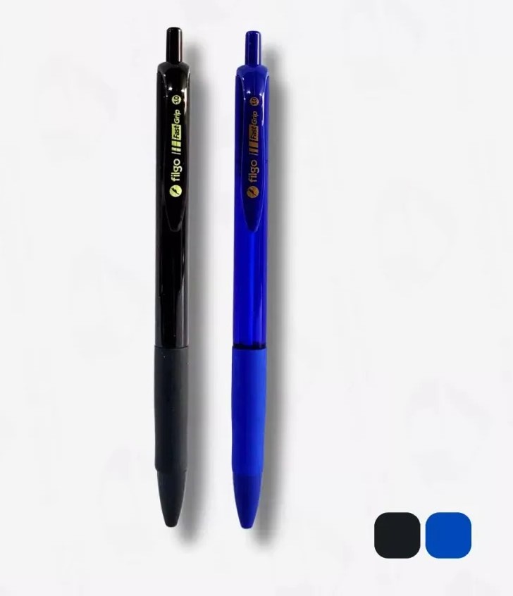 BOLIGRAFO FILGO RETRACTIL TINTA NEGRA/AZUL XUND