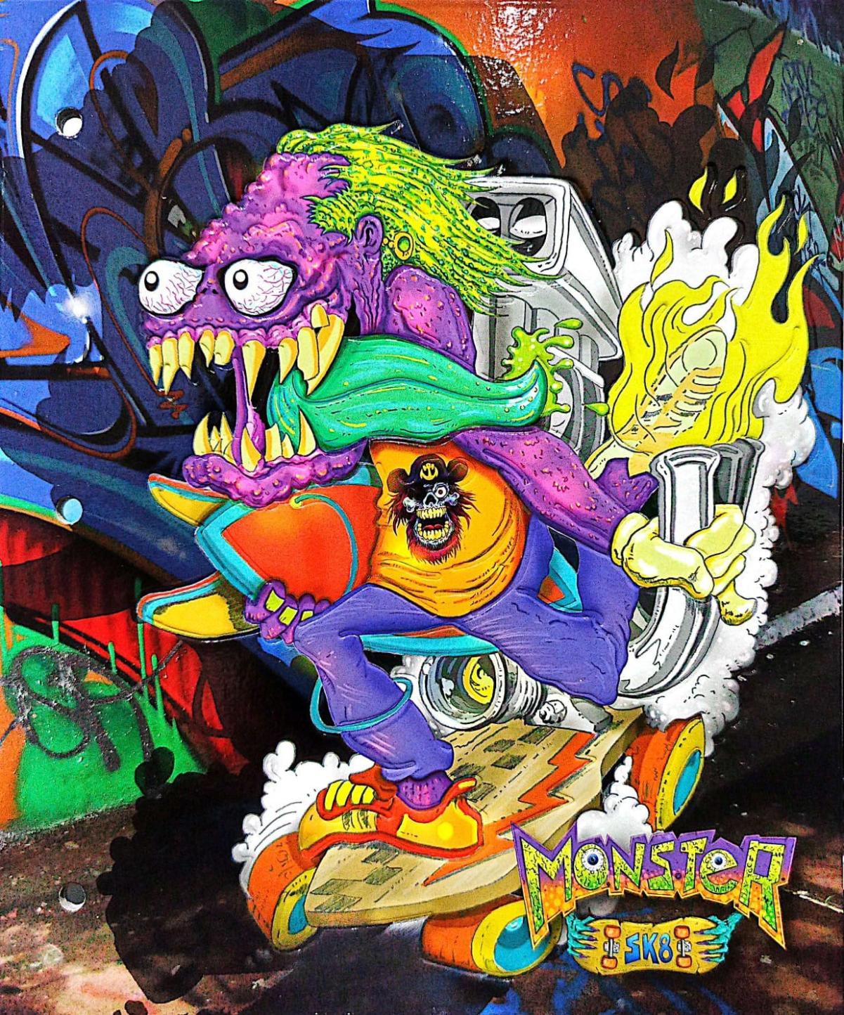 CARPETA N°3 2 TAPAS REXON - MONSTER