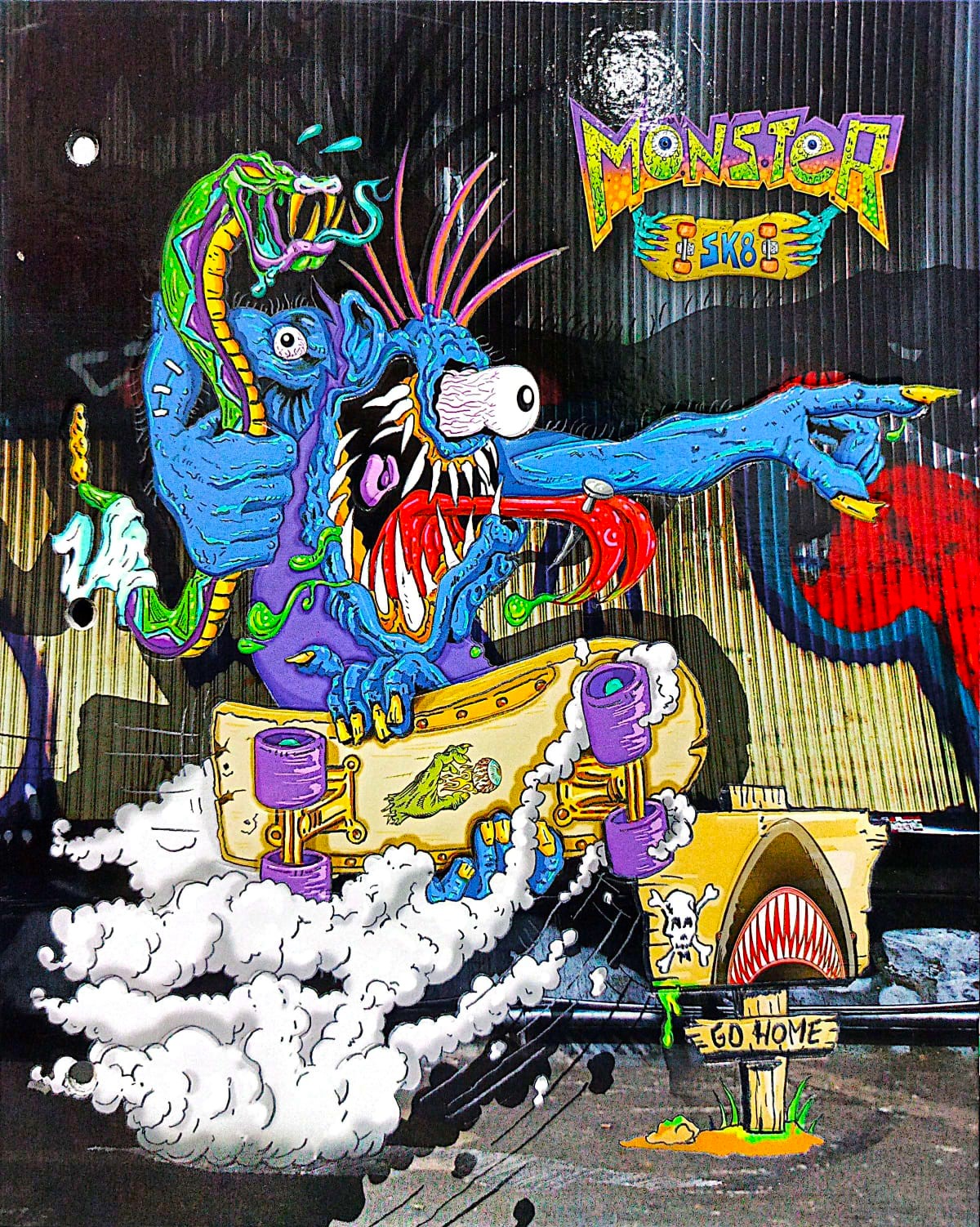 CARPETA N°3 2 TAPAS REXON - MONSTER