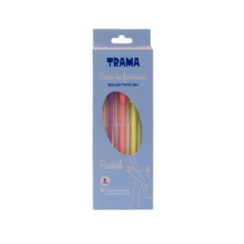 ROLLER BALL TRAMA GEL PASTEL X5U