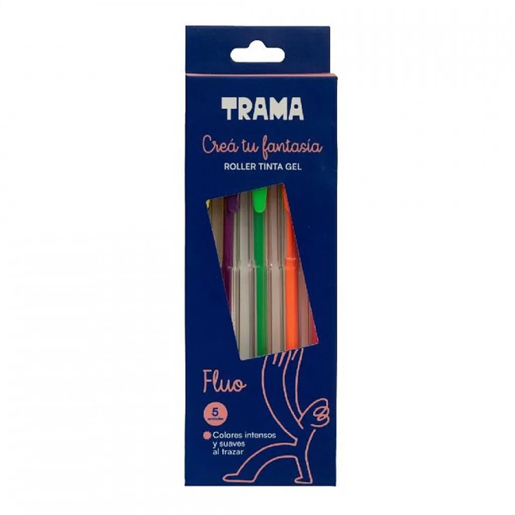 ROLLER BALL TRAMA GEL FLUO X5U