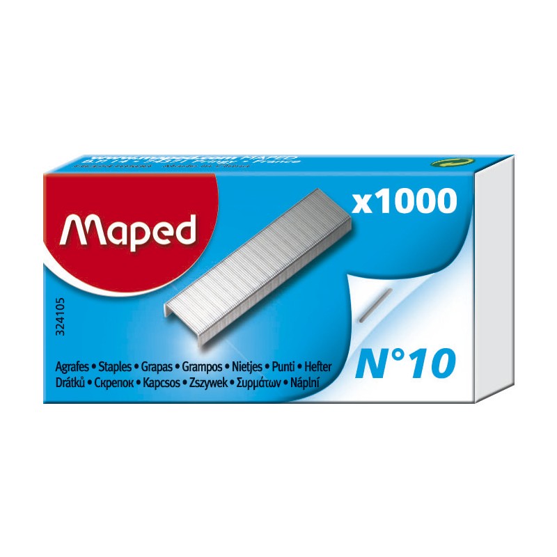 BROCHE PARA ABROCHADORA MAPED N°10 (X1000)