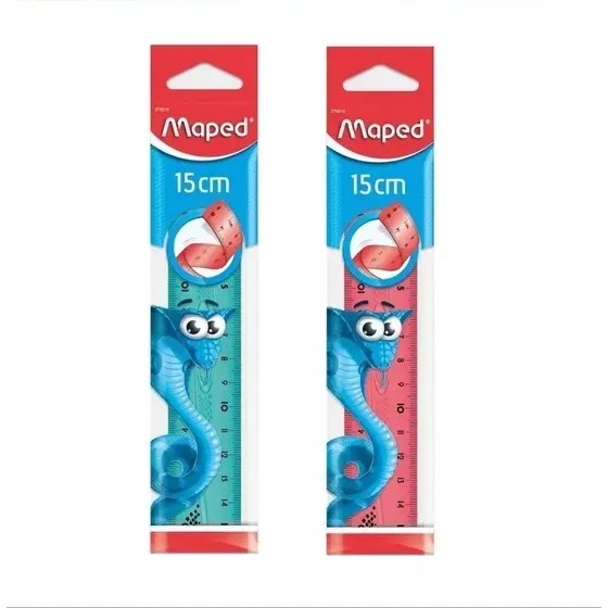REGLA MAPED X15CM FLEXIBLE