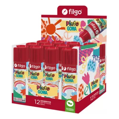 PACK ADHESIVO SINTETICO FILGO PINTO GOMA 50ML X12U