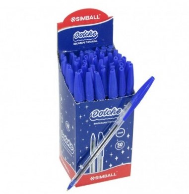 PACK BOLIGRAFO SIMBALL DOLCHE POR COLORES X50U