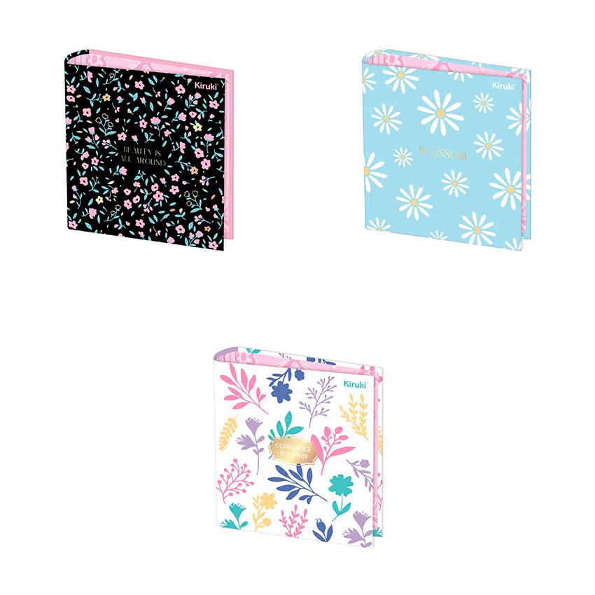CARPETA KIRUKI 3X40 N°3 ESCOLAR FLOWERS