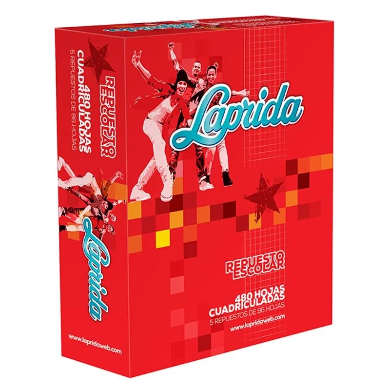 REPUESTO LAPRIDA X480 HJS CUADRICULADO