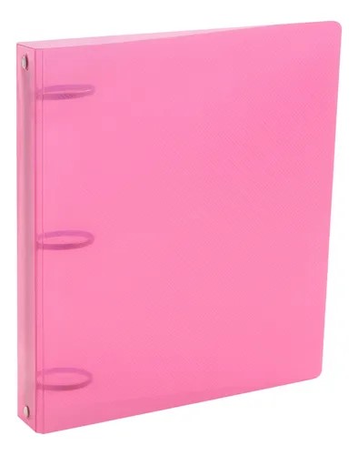 CARPETA 3X40 AVIOS PLASTICA ROSA