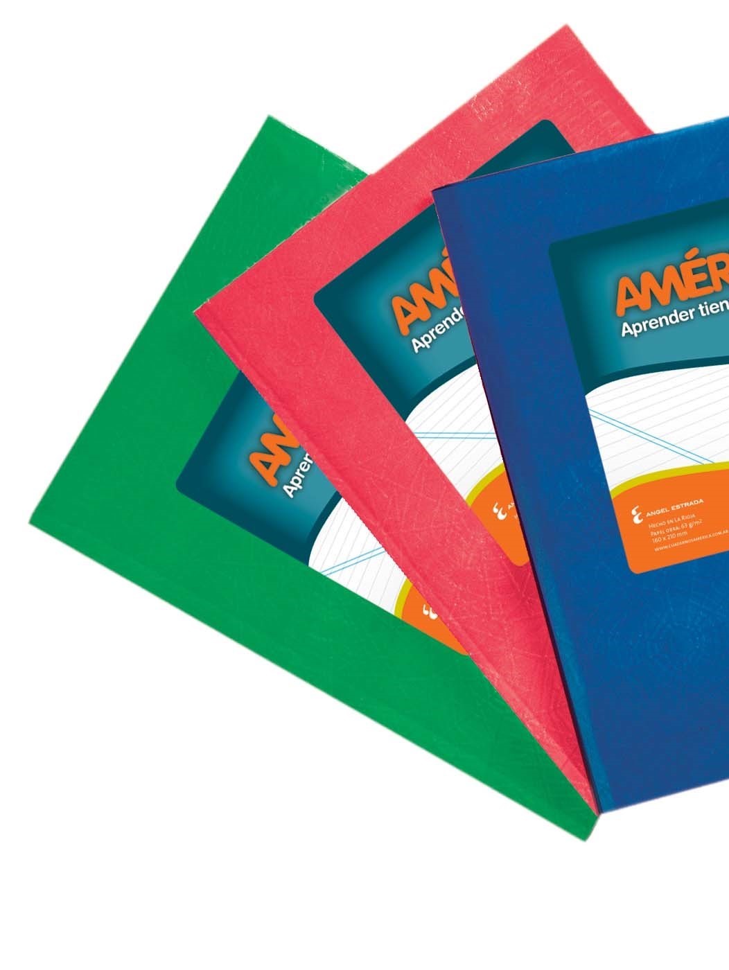 CUADERNO ARAÑA 16X21 (1) AMERICA X82 HJS RAY COLORES SURTIDOS XU