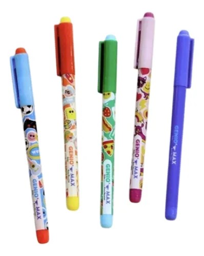 BOLIGRAFO ROLLER BORRABLE GENIO SIMBALL C/GRUESO MAX XU