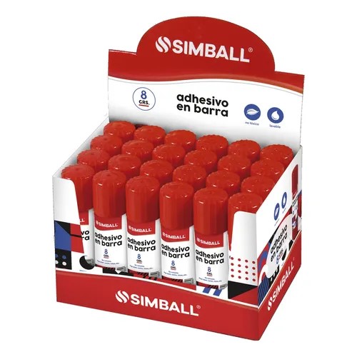 PACK ADHESIVO EN BARRA SIMBALL 8GRS X24U