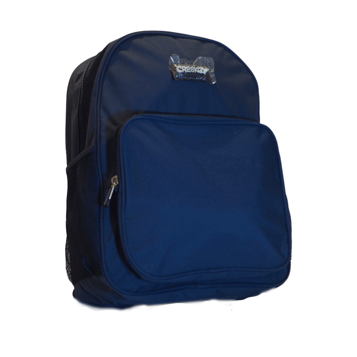 MOCHILA CRESKO 18" ESPALDA LISA AZUL /CK565