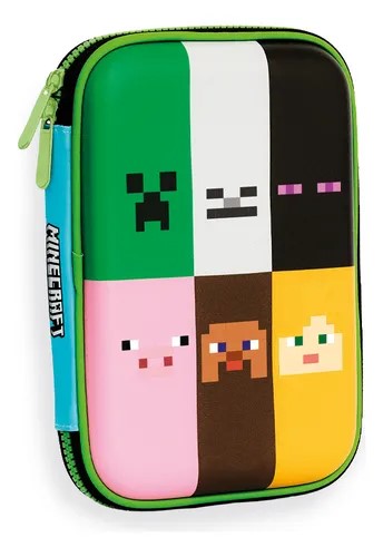 CARTUCHERA EVA MOOVING MINECRAFT