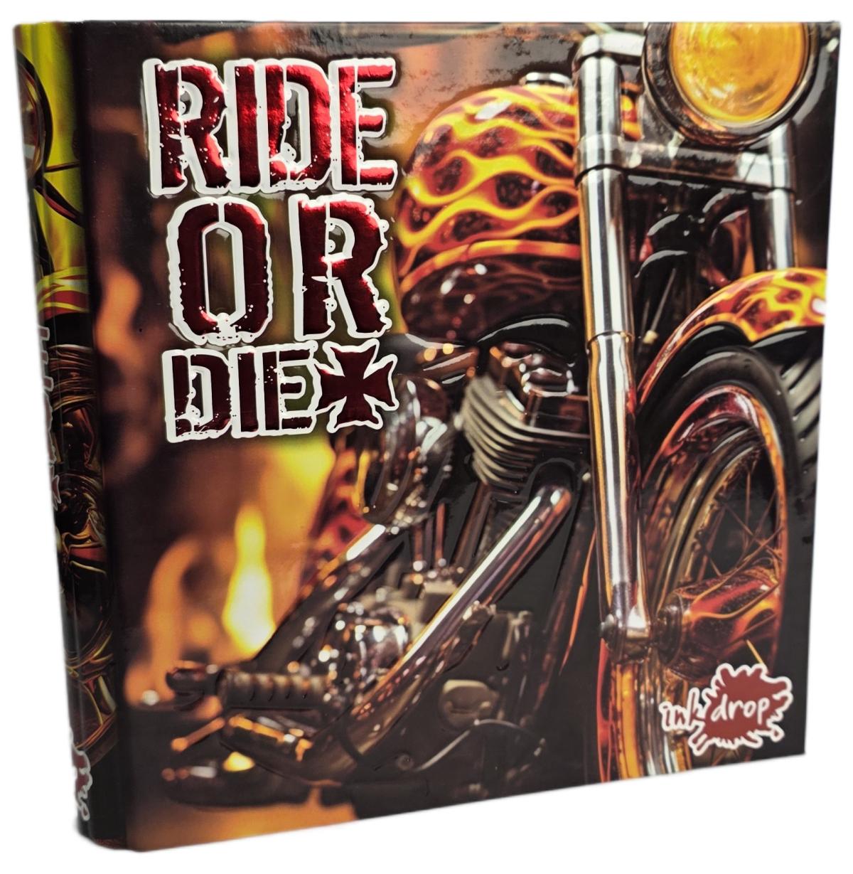 CARPETA INKDROP 3X40 CON 3 ANILLOS - FIRE - RIDE OR DIE