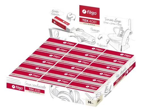 PACK DE GOMA FILGO TEK 4081 X36U