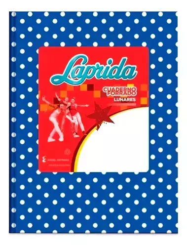 CUADERNO LUNAR 16X21 (1) LAPRIDA X50H RAY AZUL