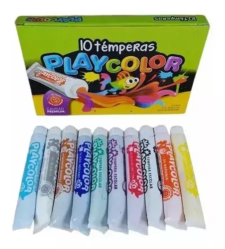 TEMPERA PLAYCOLOR X10 SURT