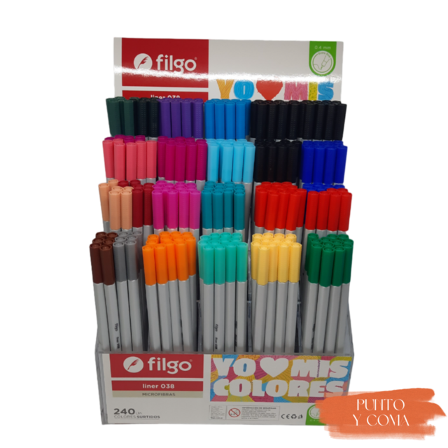 MICROFIBRA X10 FILGO LINER 0.4 GRIS