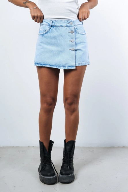 PINK ROCK SKORT POLLERA PRINCE DY V26