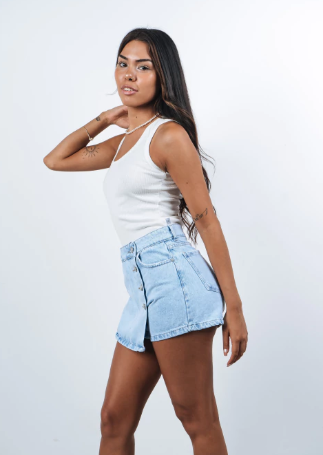 PINK ROCK SKORT POLLERA PRINCE DY V26