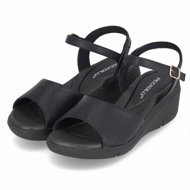 PICCADILLY SANDALIA CLAS- NAPA STRETCH SOFT PONTILHADO V26