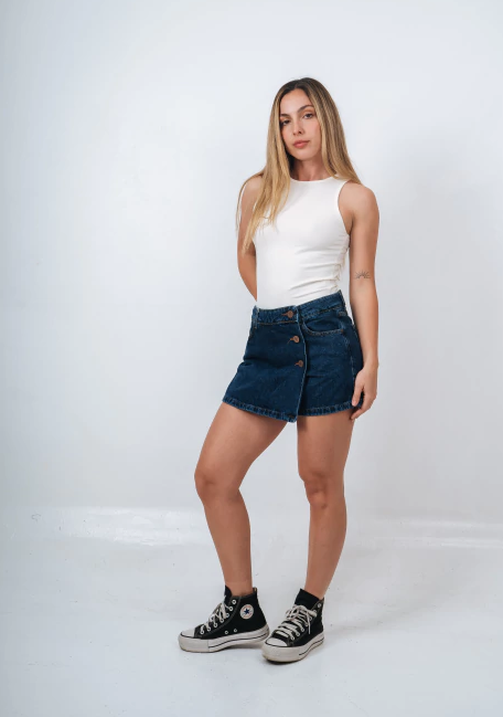 PINK ROCK SKORT POLLERA BORDEAUX V26