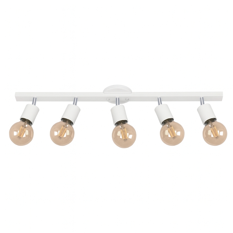 Aplique Barral Techo 5 Luces Moviles E27 Deco Apto Led