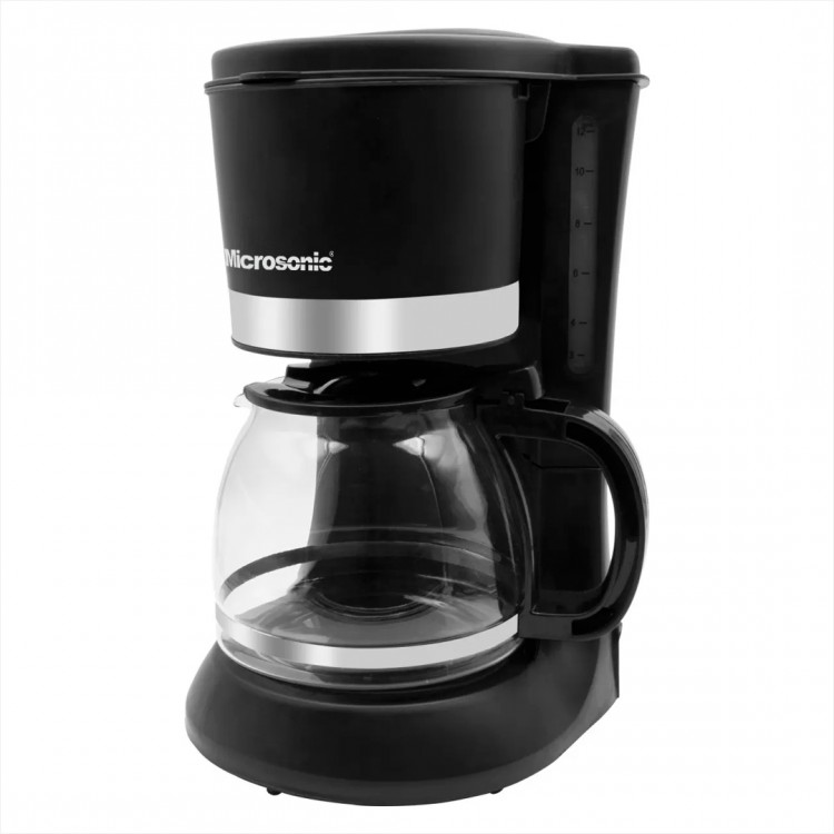 Cafetera Eléctrica Filtro Jarra Vidrio 1.2L 12 Tazas